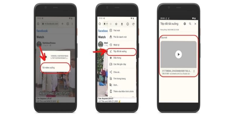 Kiểm tra video tải về