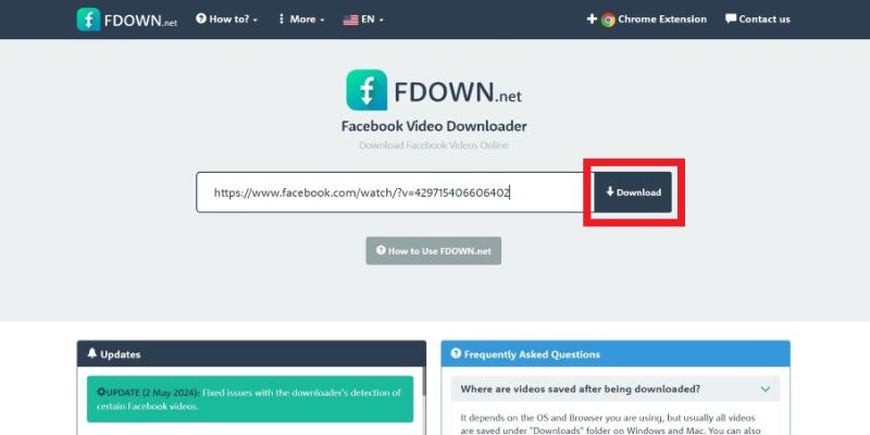 Ưu điểm của fdown.net